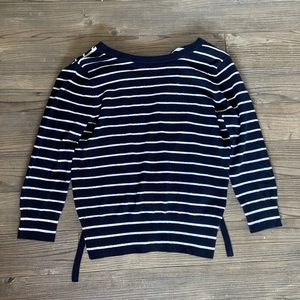 [Vince] Open Tie Back Cashmere Sweater - Small